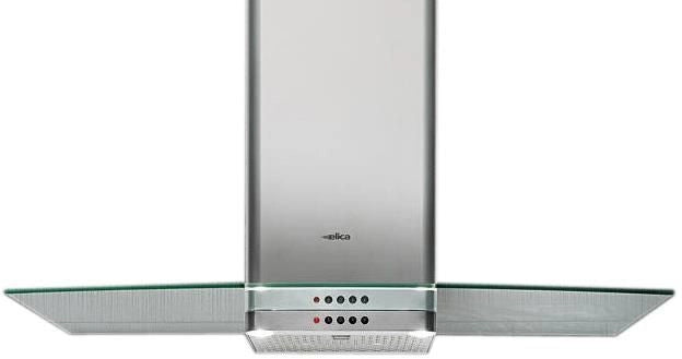 Elica T-Glass IX/Glass A/60 Cappa aspirante a parete Acciaio inossidabile 430 m³/h