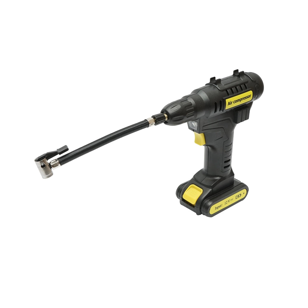 Compressore d'aria portatile digitale per auto 12V/120W, 150 PSI, illuminazione a LED, batteria agli ioni di litio da 2000 mAh Breckner Germany
