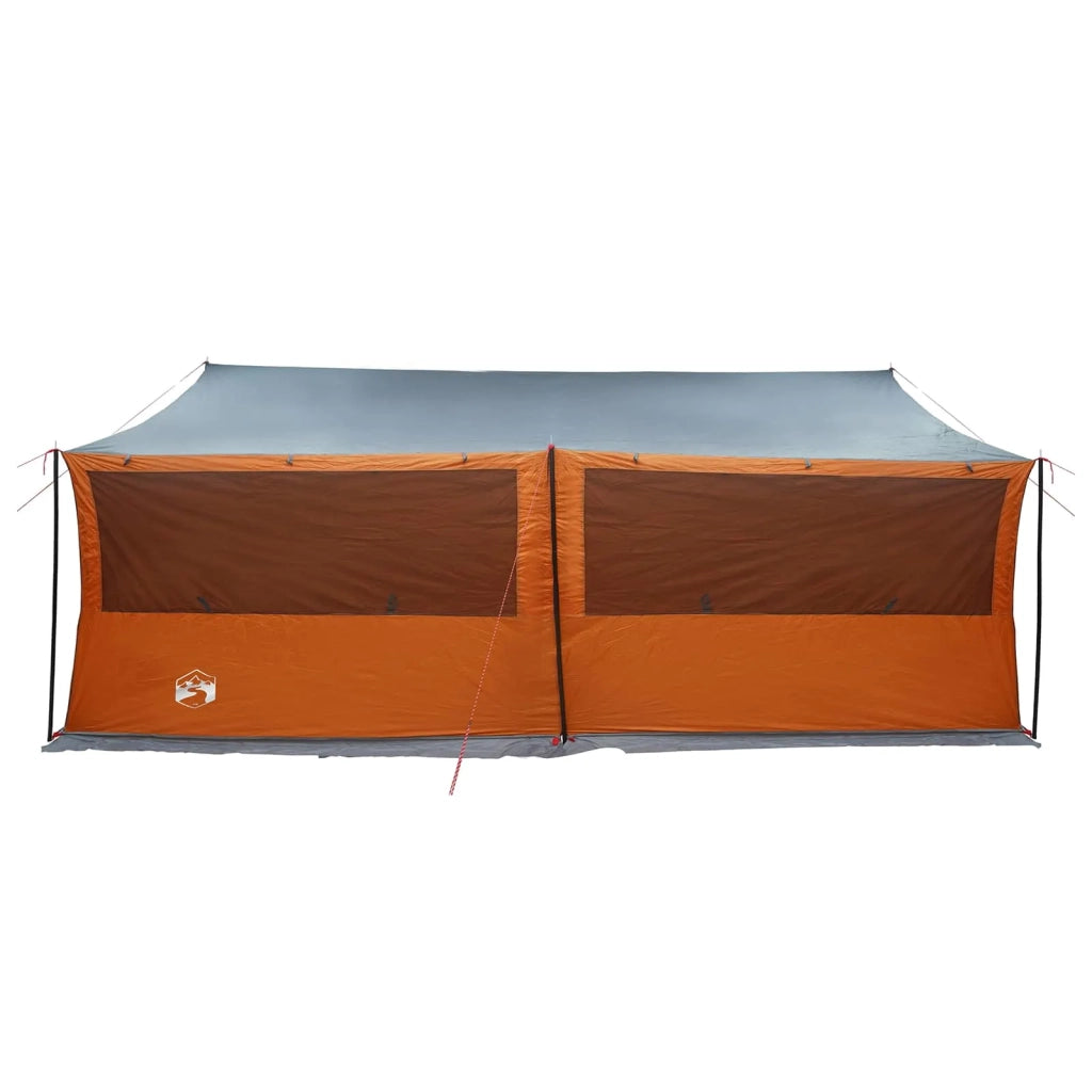 Tenda Familiare con tetto Grigio e arancione 600 x 400 x 268 cm 42028605