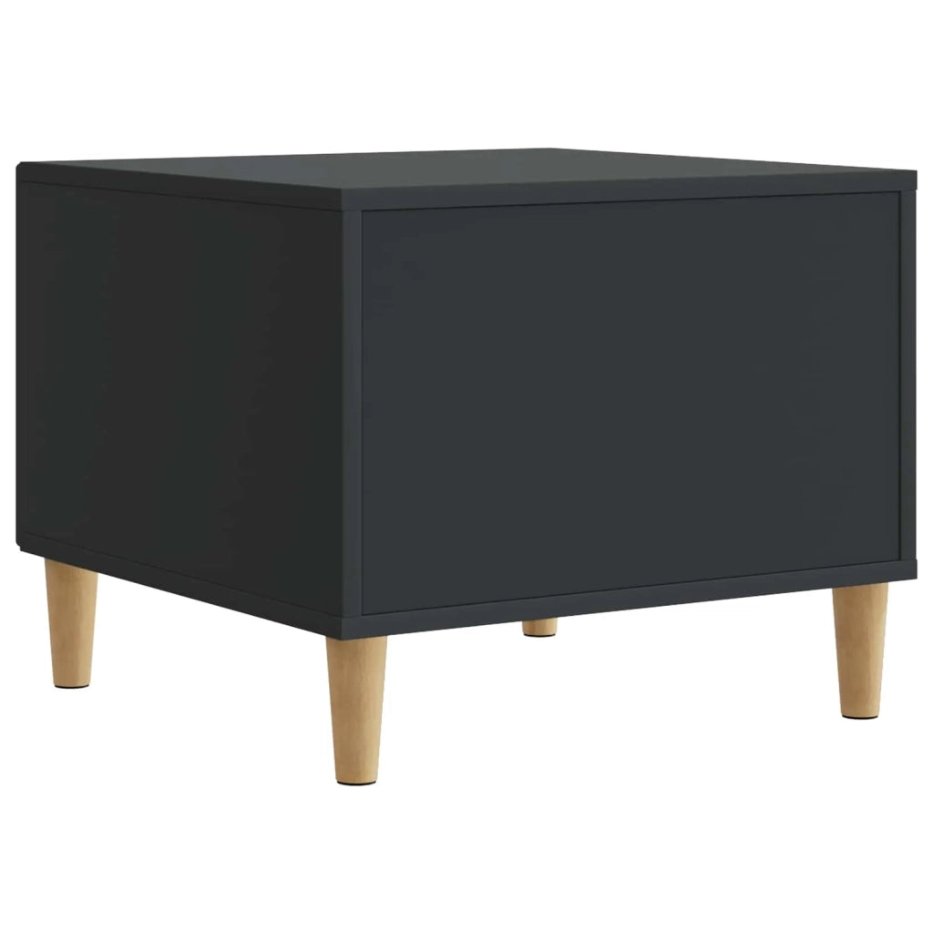 Tavolino da salotto Nero 49 x 50 x 40 cm Legno ingegnerizzato 894736
