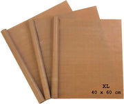 Bakfolie premium, estremamente resistente e extra grande per grigliare e cuocere - 3 pezzi 40 x 60 cm - Carta da forno - Bakfolie permanente per forno