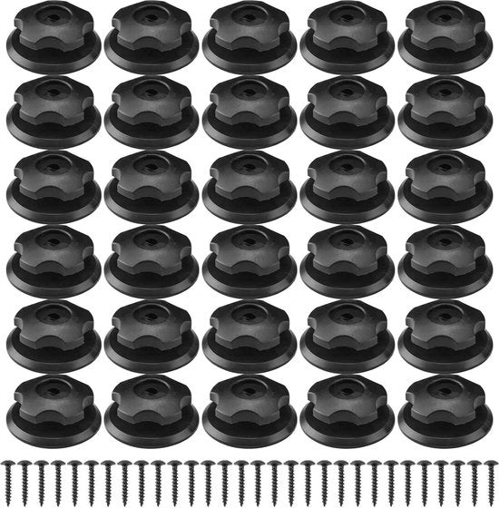 Slittori per vele di coperta 30 pezzi ganci in plastica scopri HTML installazione variazione veicoli.