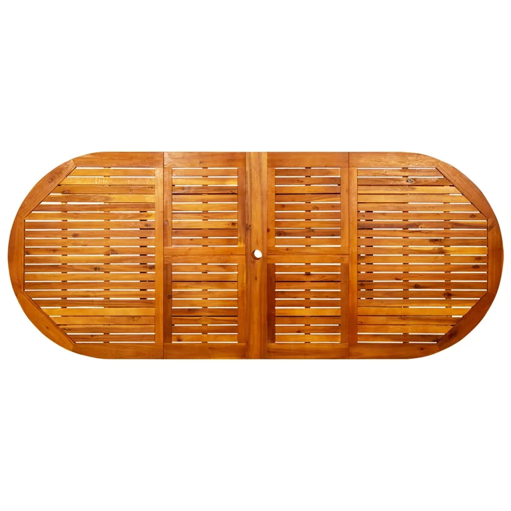 Tavolo da Pranzo per Esterni (160-240)x100x75cm Massello Acacia cod mxl 34504