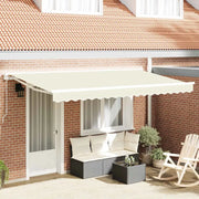 Telo di ricambio per tenda da sole Crema 4 x 2 m Poliestere 42000389