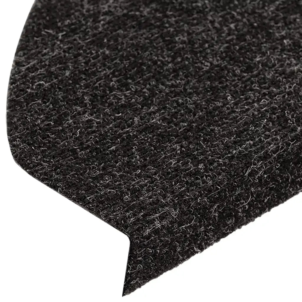Tappetini Autoadesivi per Scale 10pz Antracite 65x22,5x3,5 cm