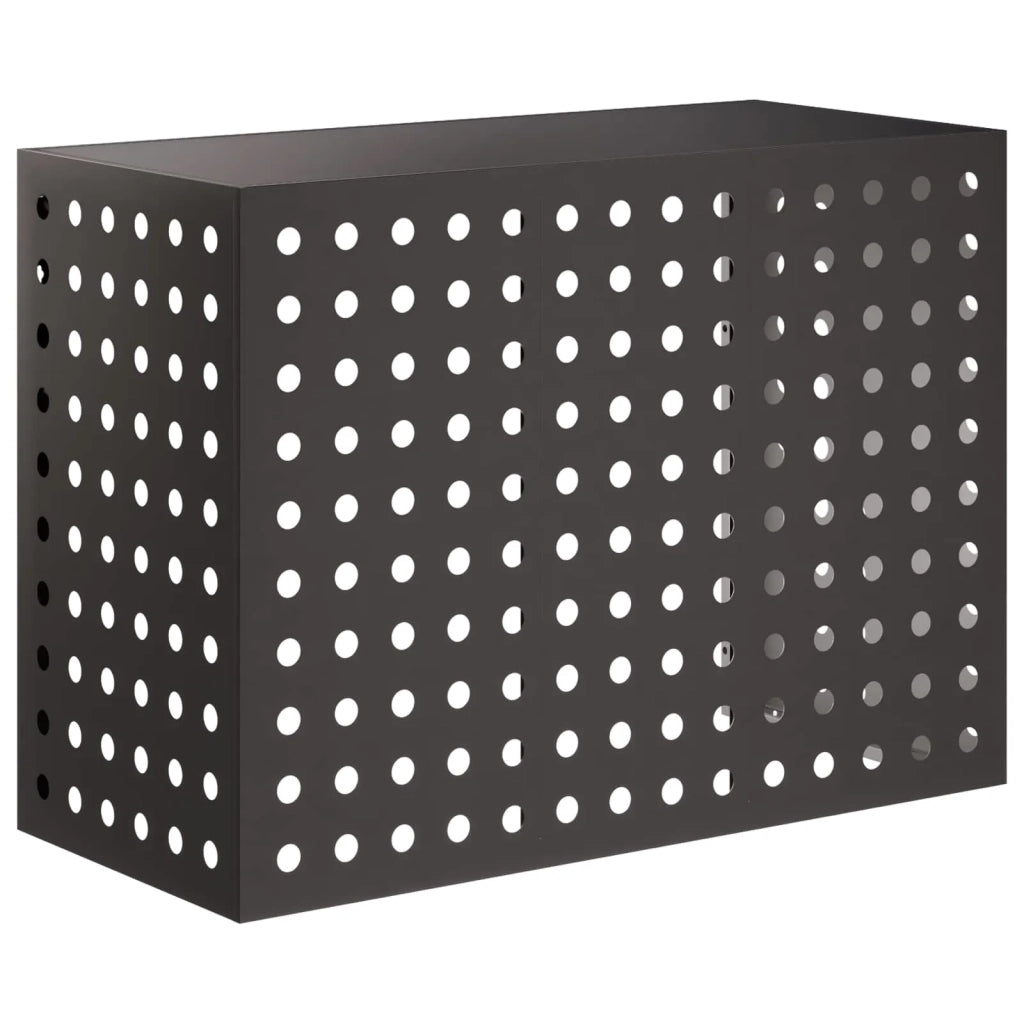 Copertura per condizionatore d'aria Nero 110 x 50 x 80 cm 8014136