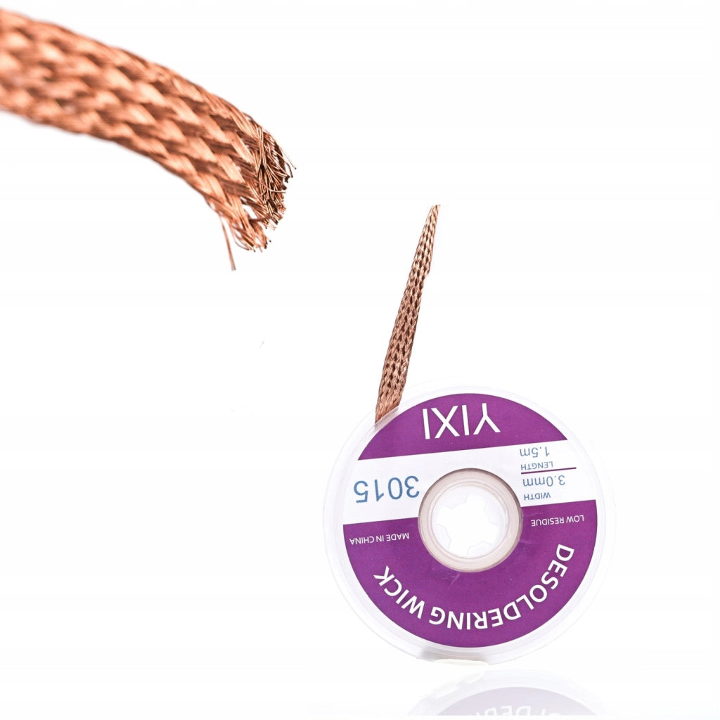 Set di Saldatura Rosfix – Cavo di Saldatura 0,8mm 10g | Plettro 2mm, 3mm, 3,5mm, 4mm x 1,5m | Alta Qualità e Precisione