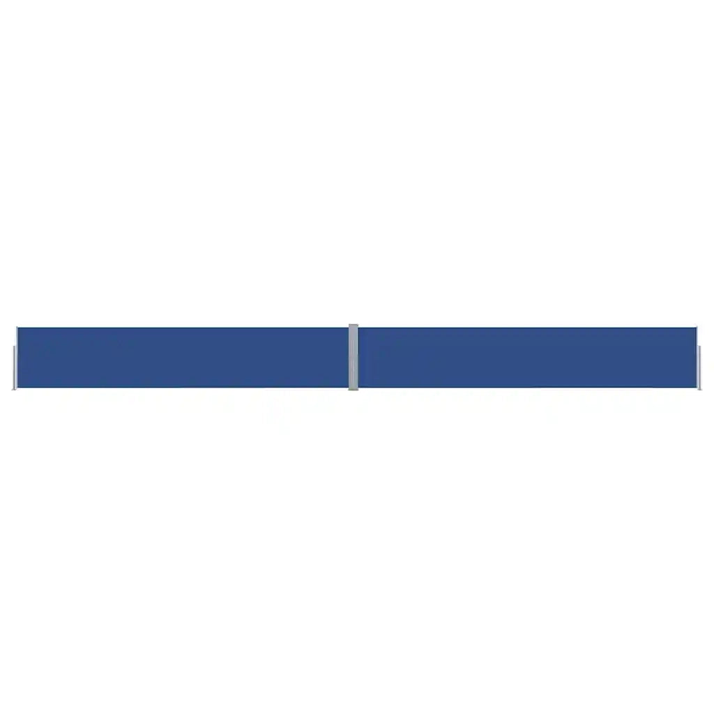 Tenda Laterale Retrattile per Patio 140x1200 cm Blu 313391
