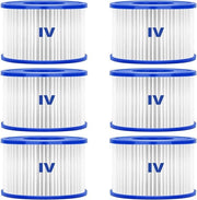 Filtro per piscina - 6 set di filtri - sostituisce cartridge 58323 - filtri di sostituzione per piscine da giardino