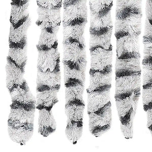 Zanzariera Grigio Chiaro e Grigio Scuro 56x185 cm Ciniglia cod mxl 75506