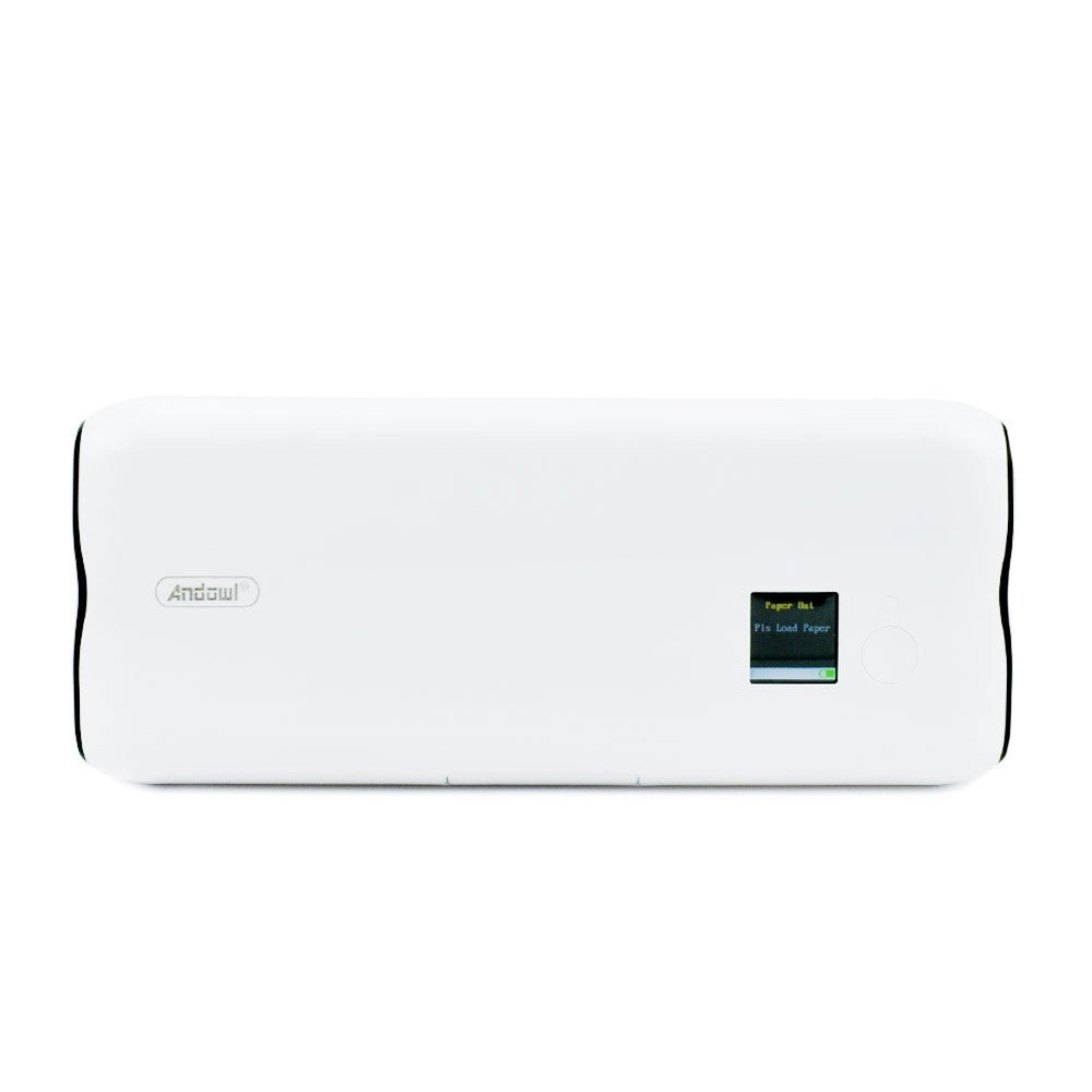 Trade Shop - Mini Stampante Termica Wireless Portatile Multifunzione A4 Usb Bluetooth Q-a4bt -