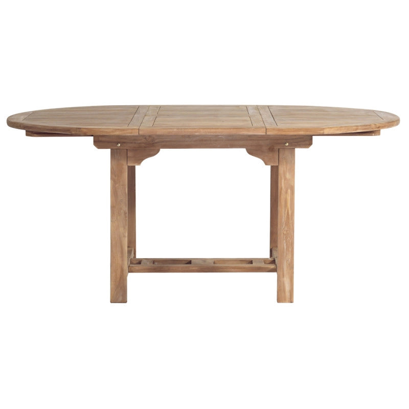 Tavolo Capraia tondo estensibile in legno teak - 170 cm