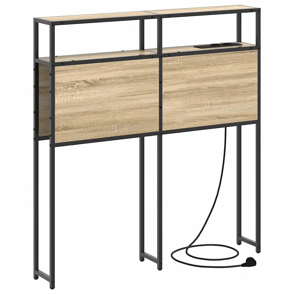 Testiera | Testata contenitore rovere sonoma Legno multistrato