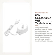 Stazione di Ricarica USB per Spazzola da Denti