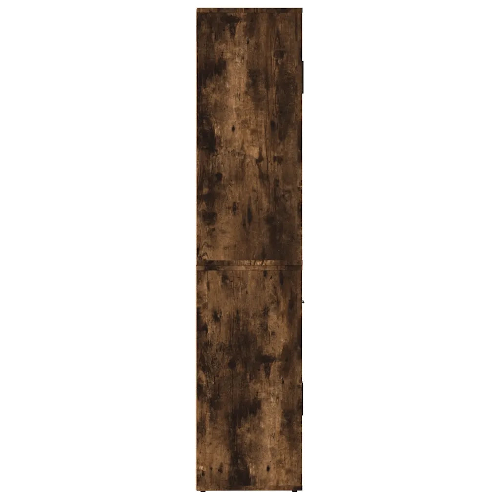 Credenza | Madia | Buffet da pranzo | Armadio da pranzo Rovere Fumo in Legno Multistrato