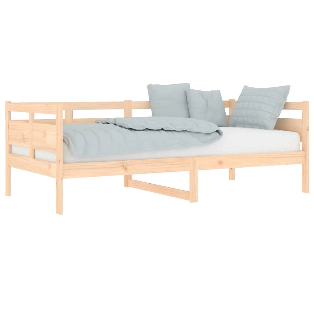 Letto singolo | Letto per adulti | Dormeuse in Legno Massello di Pino 90x190 cm