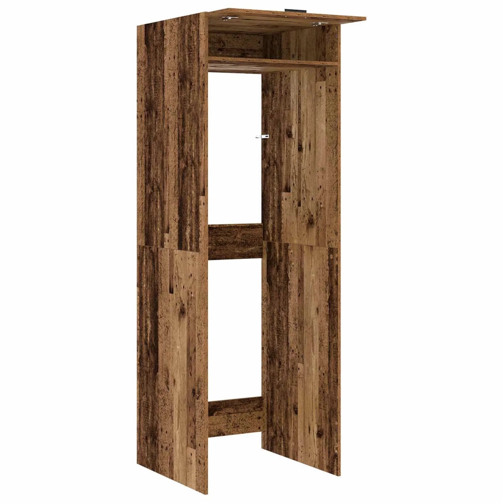 Mobiletto per lavatrice Legno vecchio 67,5 x 68 x 200 cm 3422790