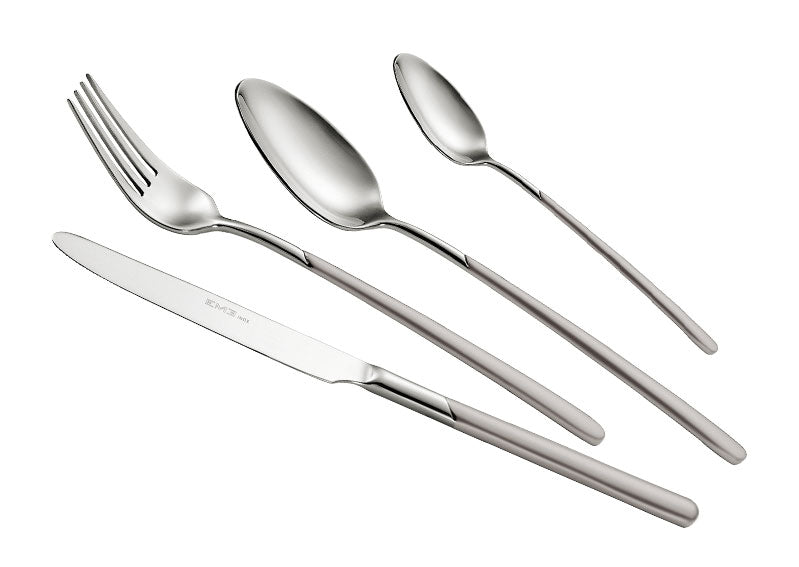 Servizio Set di Posate 24 Pezzi in Acciaio Eme Celtika Sabbiato