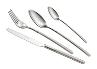 Servizio Set di Posate 24 Pezzi in Acciaio Eme Celtika Sabbiato