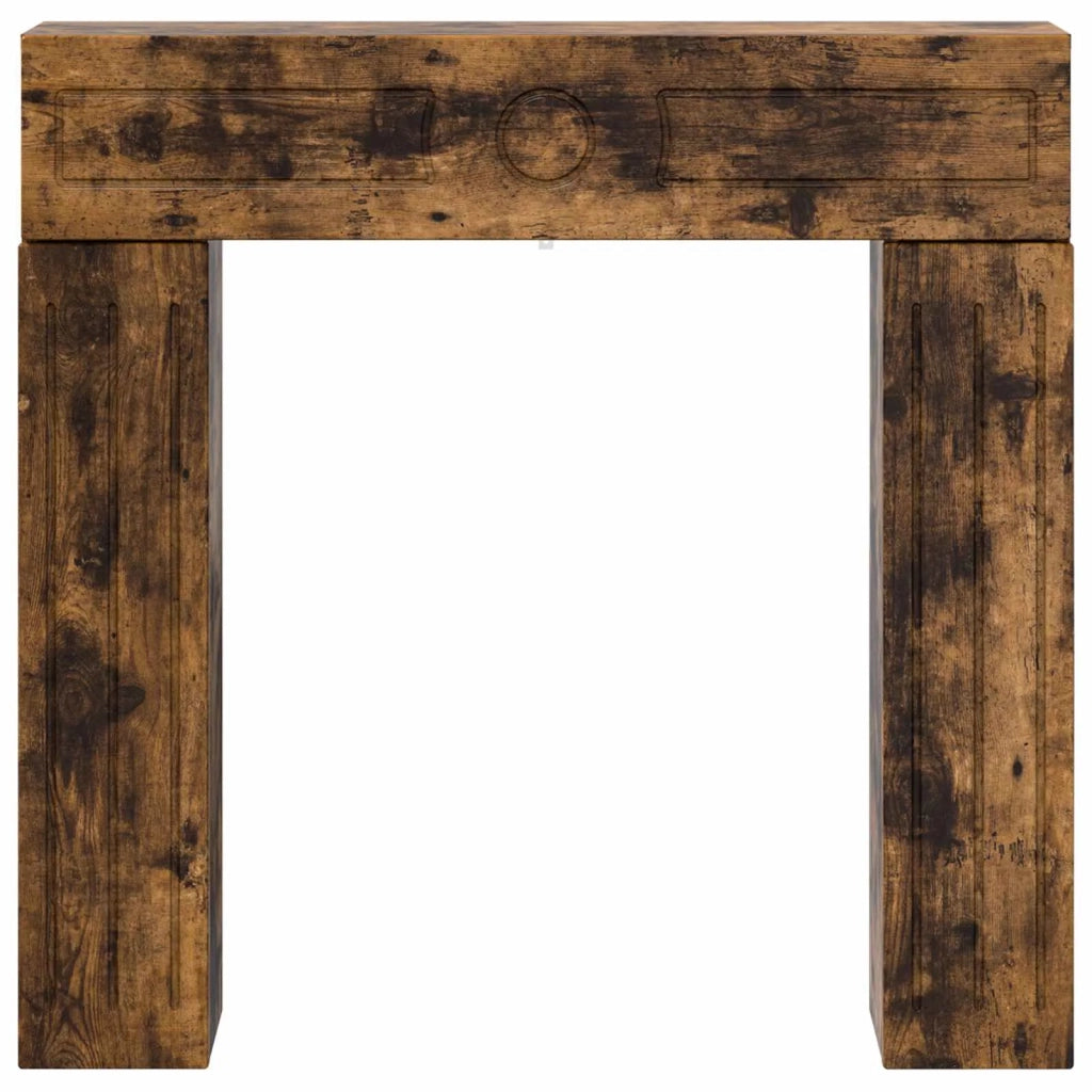 Cornice per camino Rovere Fumo 102 x 18 x 100,5 cm 8006611