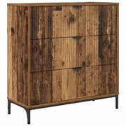 Credenza | Madia | Buffet da pranzo | Armadio da pranzo Legno vecchio 79,5 x 33 x 82 cm Legno multistrato