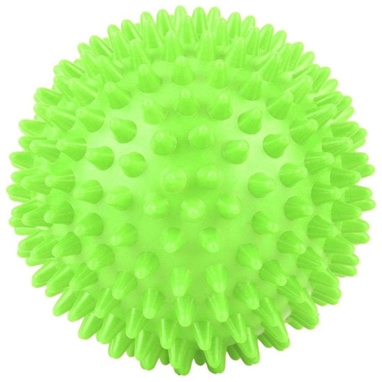 Ballo di massaggi portatile 9cm - Spiky - Relaxamento muscolare - Alleviamento del dolore - Materiale in plastica duraturo