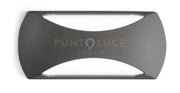 GPL253- APPLIQUE PER ESTERNI GRIGIO ANTRACITE A LED 4000K 1050LM 12W 23CM BIEMISSIONE