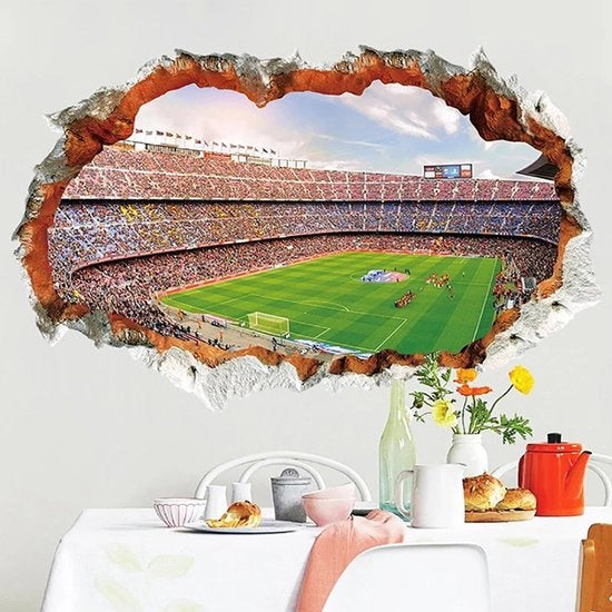 Decorazione per Parete 3D Arena di Calcio Grande (90x60 cm) 

Specifiche tecniche:
- Dimensione: 90x60 cm