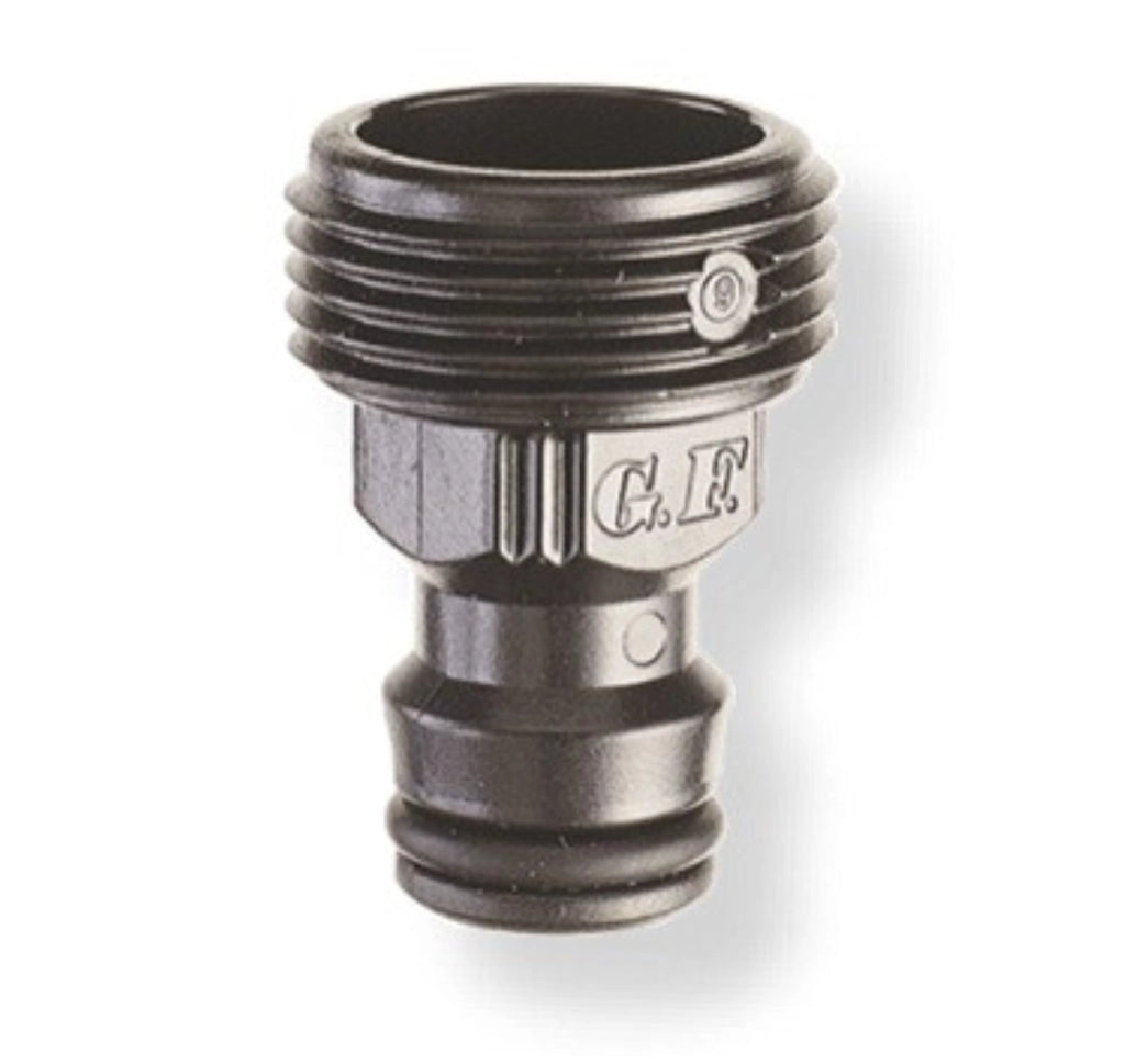 Raccordo 3/4 Adattatore Per Tubi Da Giardino O Gas Set 3 Pezzi Gf Garden - G.F.