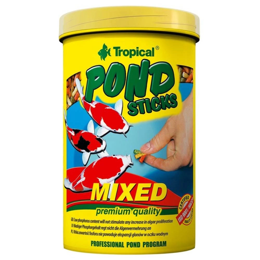 Tropical Pond Sticks Mixed - stick galleggianti per pesci da laghetto Formato: 1000 ml