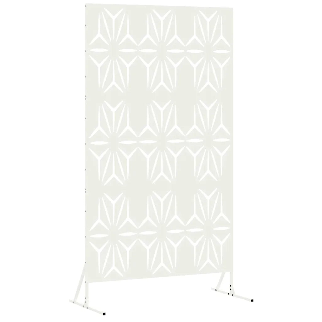 Schermo per Privacy Bianco 100 x 50 x 180 cm Acciaio CFW5647257