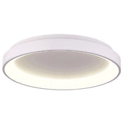 Trade Shop - Plafoniera Tonda Moderna Led Cct 30 W Luce 3000k 4000k Soffitto Parete 230v 38cm - Bianco