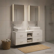Set di mobili per il bagno 5 pcs Bianco 3406767