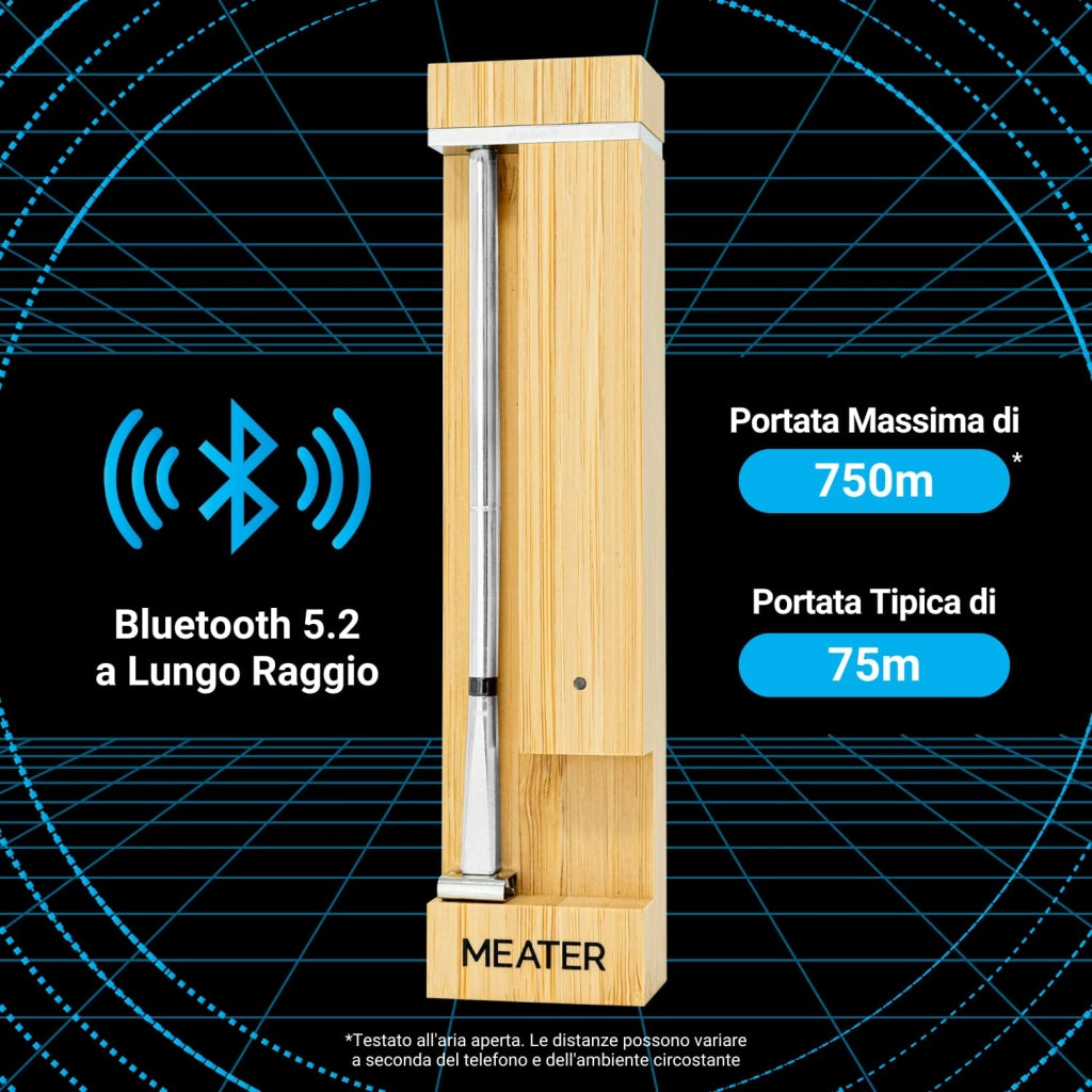 Pro / 2 Plus: il termometro intelligente per carne di nuova generazione, resistente al calore fino a 550 °C, ad alta portata, 100% impermeabile, tecnologia multi-sensore, per cucina e