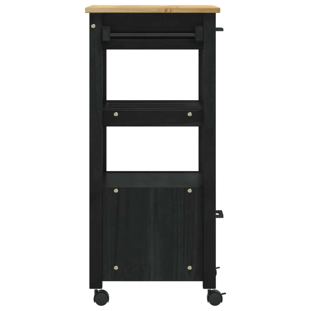 Carrello da Cucina MONZA Nero 48 x 40 x 88,5 cm CFW1133320