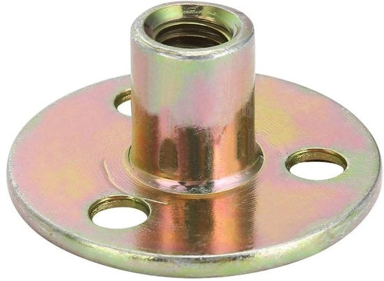 Contre-écrou 5 Stuks - M6/M8/M10 - Boccole in Acciaio di Alta Qualità - Mobili - Viti a Scrocco - Lunga Durata