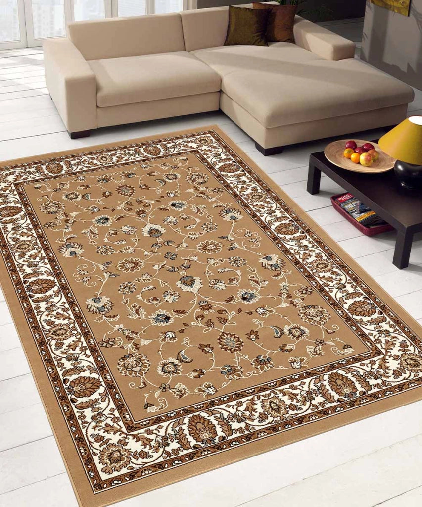 Tappeto ROYAL SHIRAZ 2079 BEIGE cm.280x380 arredo casa disegno moderno geometrico arredo casa
