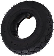 Set di Pneumatici per Scooter - Pneumatici in Gomma - Guida Sicura - Disegno Antiscivolo - 2.50-4 - Nero