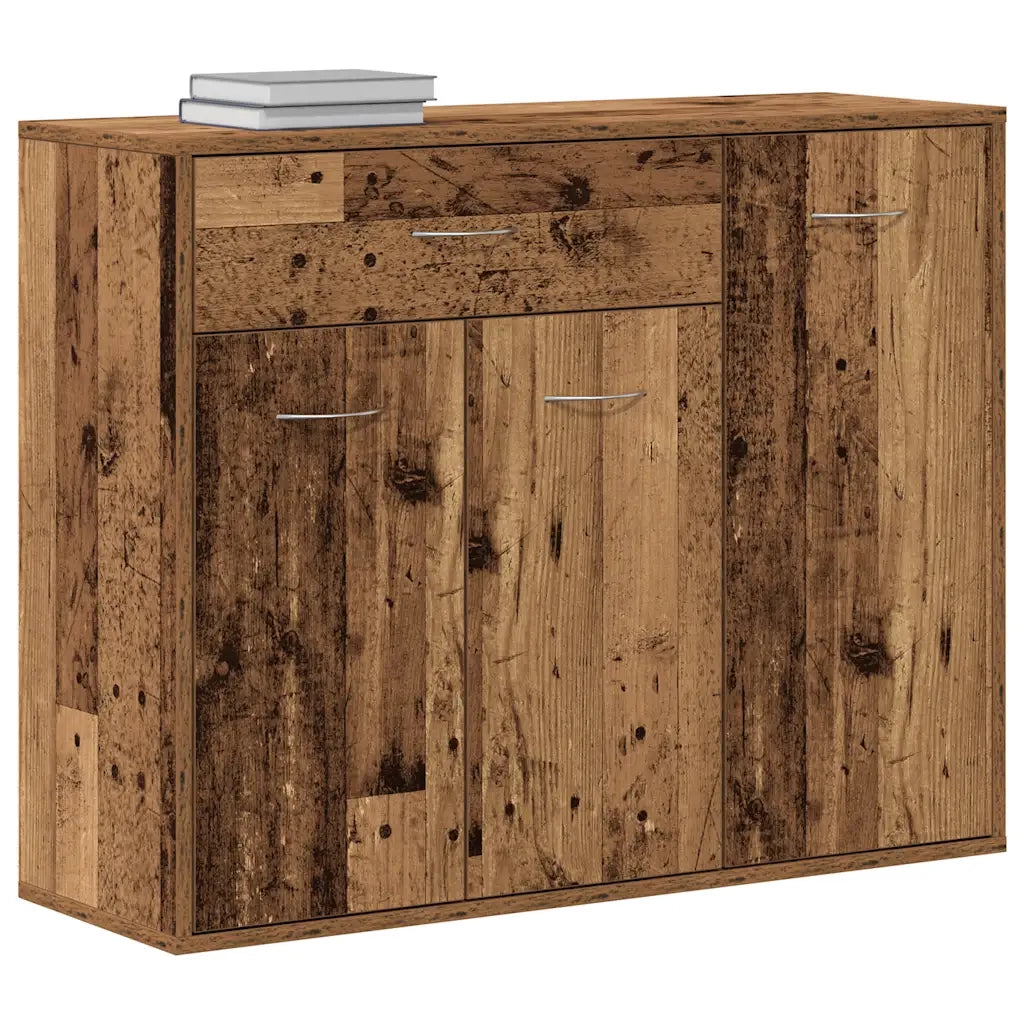 Credenza Legno Antico 88x30x70 cm in Legno Multistrato 861140