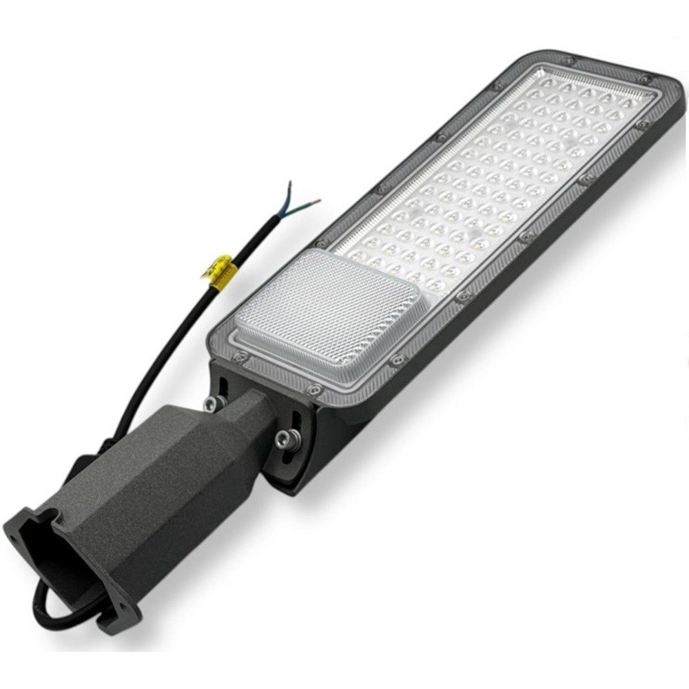 Trade Shop - Proiettore Faro Armatura Stradale Led 50w Con Snodo Esterno Ip65 Luce Naturale 4000k Rc-50n -