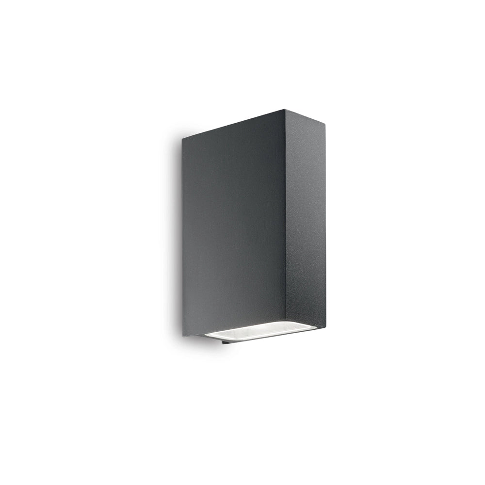 Applique Moderna Tetris-2 Alluminio Antracite 2 Luci G9