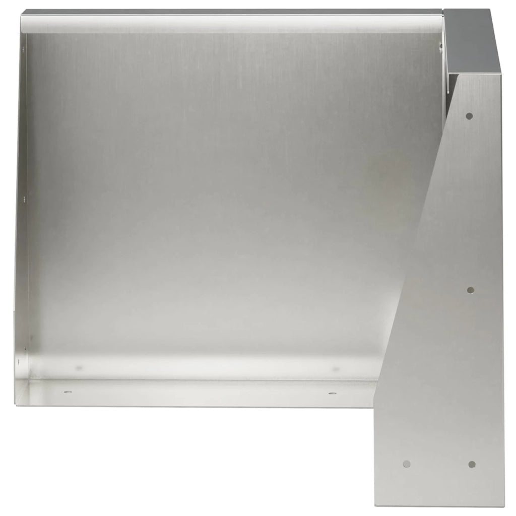 Muro di contenimento 50 x 50 x 30 cm Acciaio Inox Argento 8015207