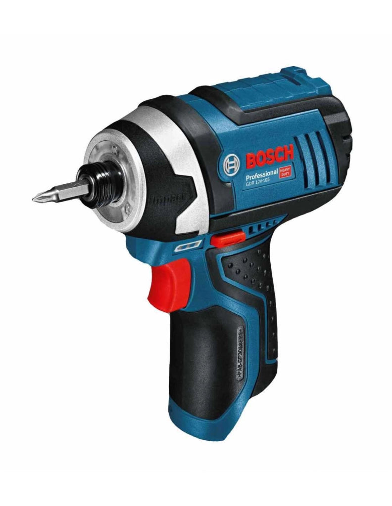 Avvitatore a massa battente BOSCH GDR 12V-105 (1 x 2,0 Ah + GAL12V-40 + L-Boxx 102)