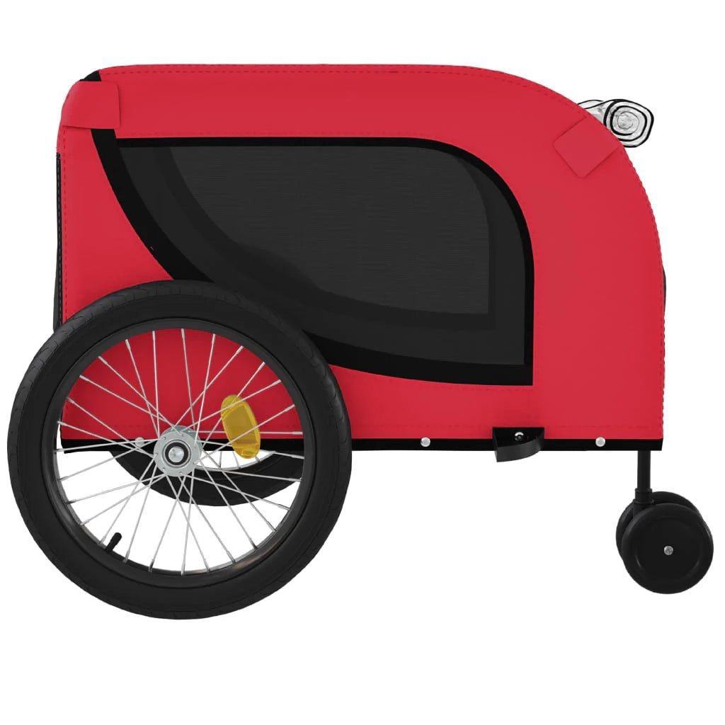Rimorchio/carrello per animali domestici rosso 02_0044374