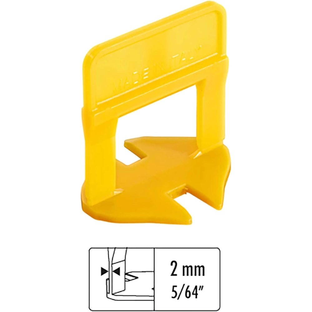 Distanziatori elementi livellanti rls hd 2 mm h. 12 mm confezione 250 pezzi