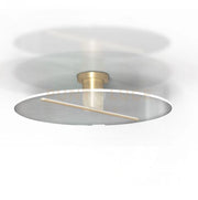 KOI-PA30 O Lampada da parete o soffitto in vetro rifiniture oro verniciato led integrato 10W dimmerabile SDD 2800 - 5000k diametro 30cm