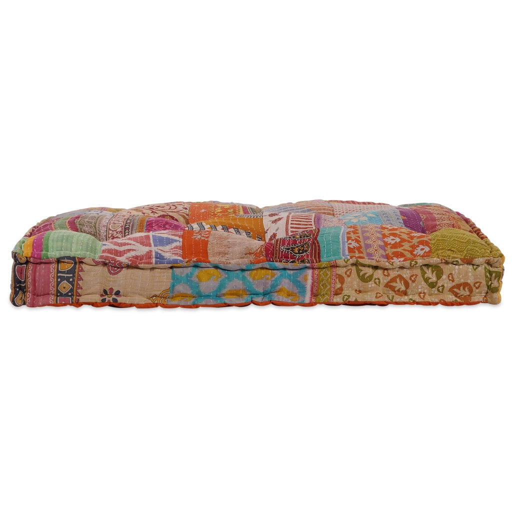 Cuscino per Divano a Pallet in Stoffa Patchwork
