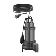Pompa sommersa monofase per fognatura vort100 1hp mandata 2 ghisa - uscita verticale