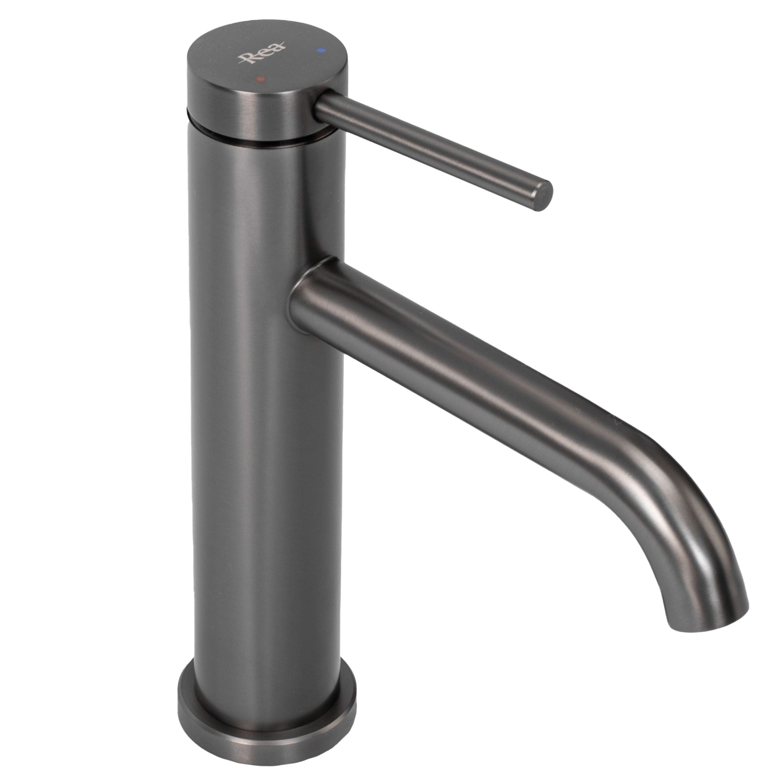 Rubinetto Da Lavabo Rea Clif Titanium