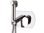 Shut off dotato di miscelatore, doccetta, supporto e piastra rettangolare - serie vanity